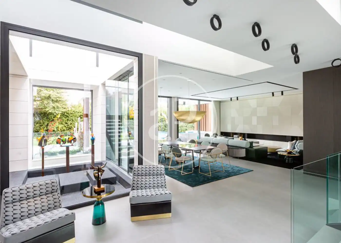 Sala de estar de Casa o chalet en venta en Madrid con Aire acondicionado, Calefacción y Jardín privado