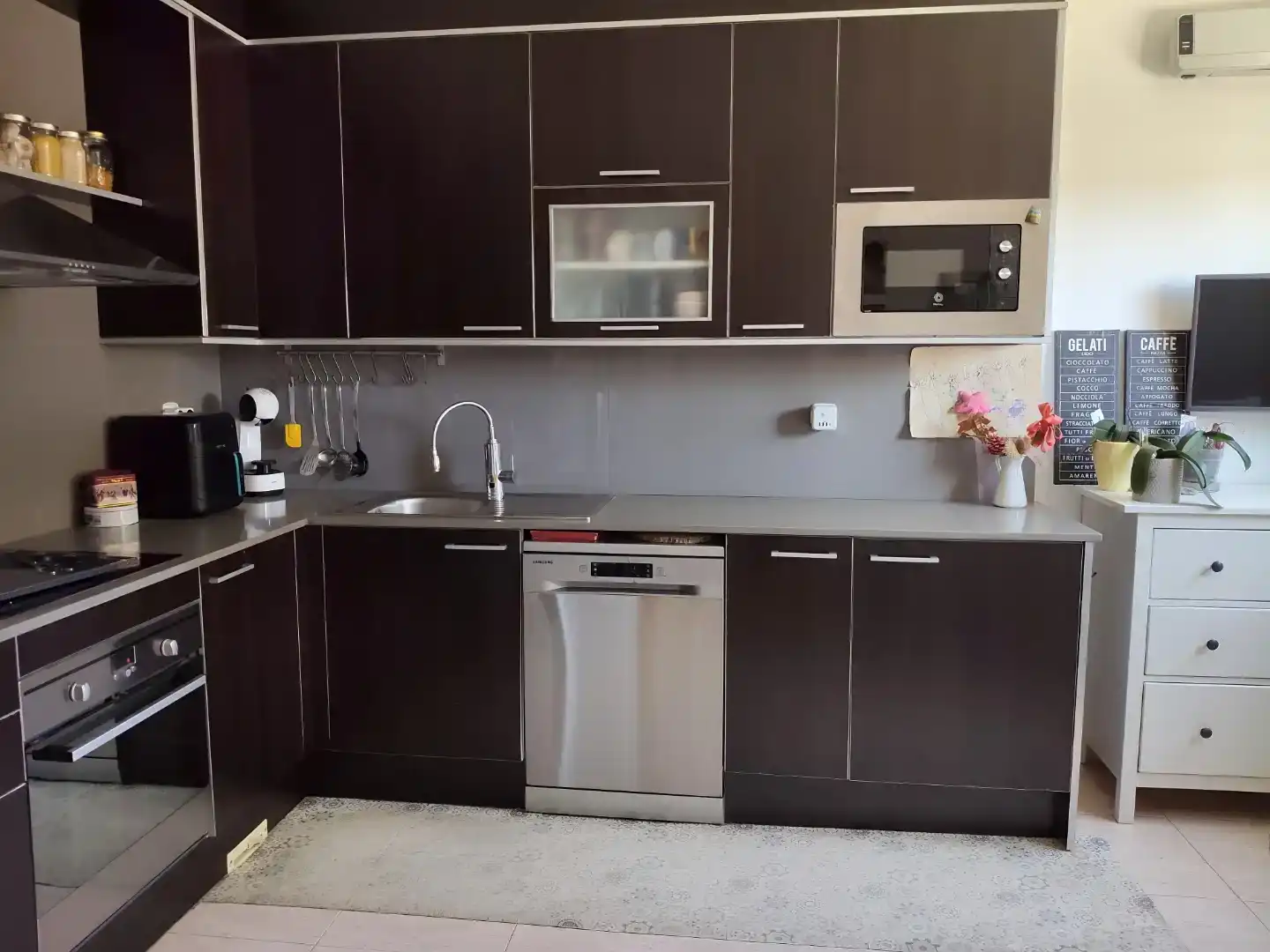 Cuina de Casa adosada en venda en Alpicat amb Aire condicionat