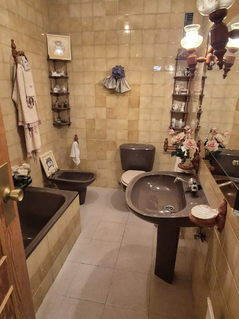 Badezimmer von Wohnung zum Verkauf in Talavera de la Reina mit Heizung, Parkett und Terrasse