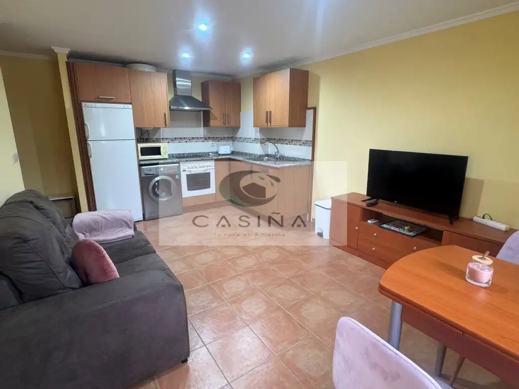 Sala de estar de Piso en venta en Barreiros