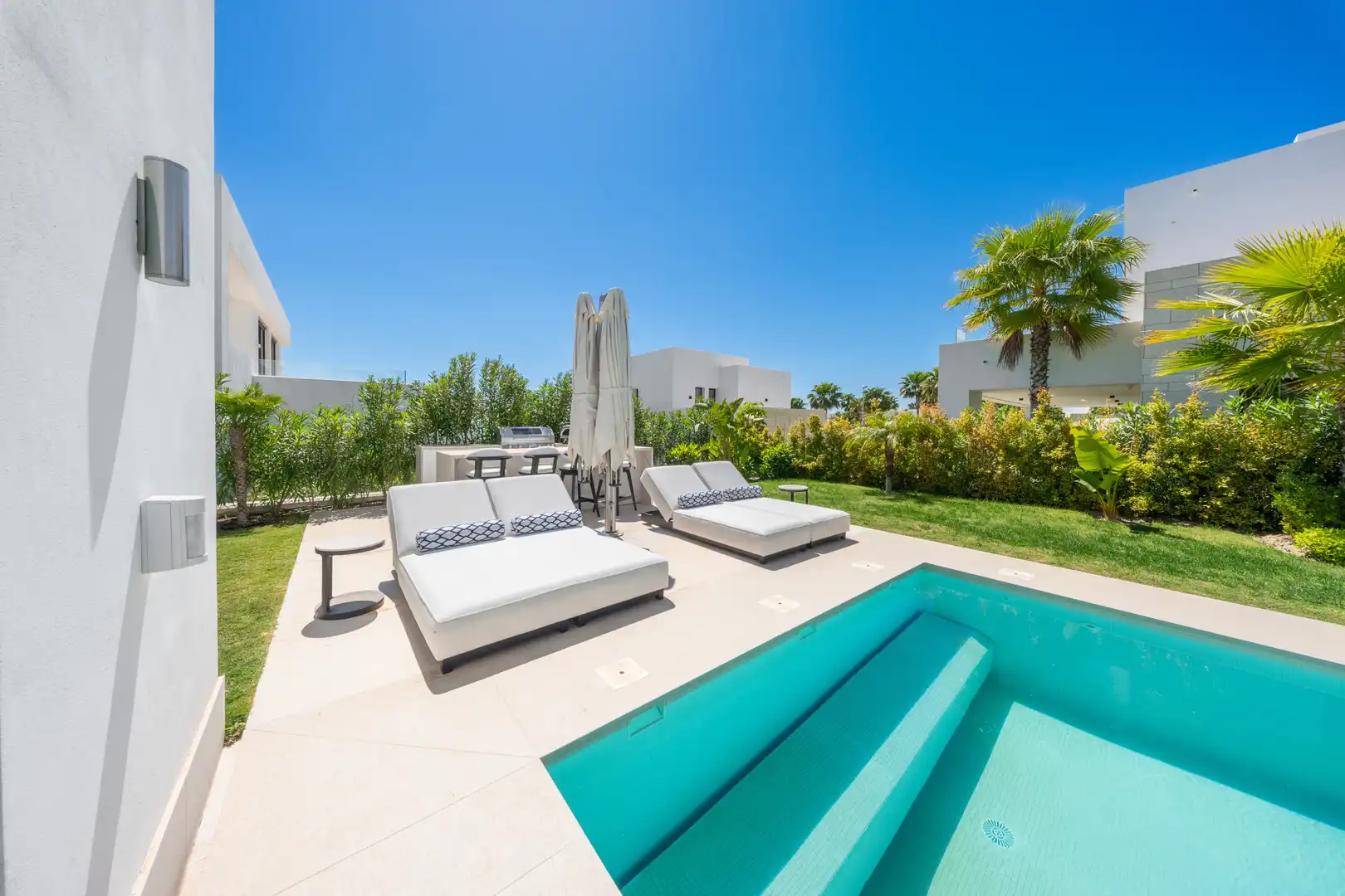Terrassa de Casa o xalet en venda en Rïo Real - Los Monteros