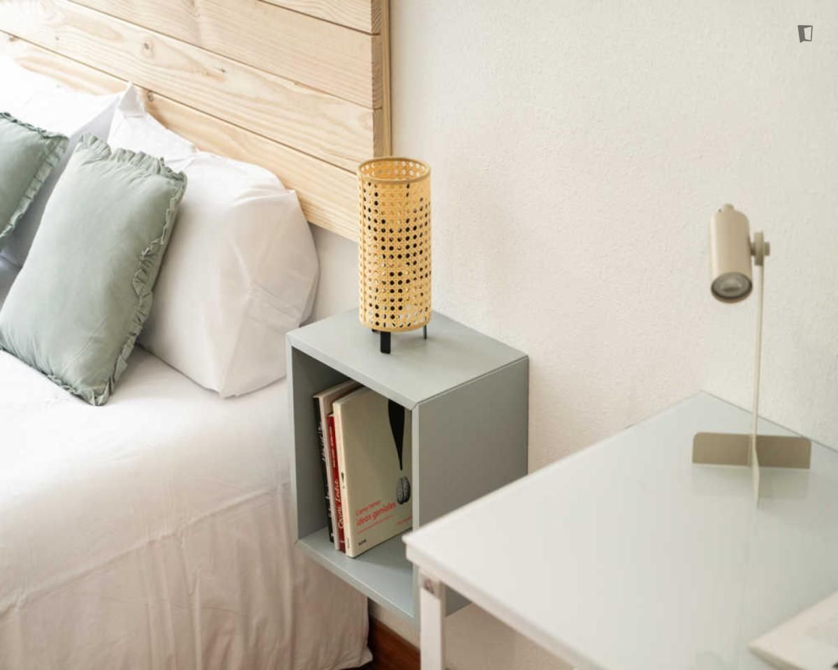 Habitación de Apartamento para compartir en  Madrid Capital con Aire acondicionado, Amueblado y Horno