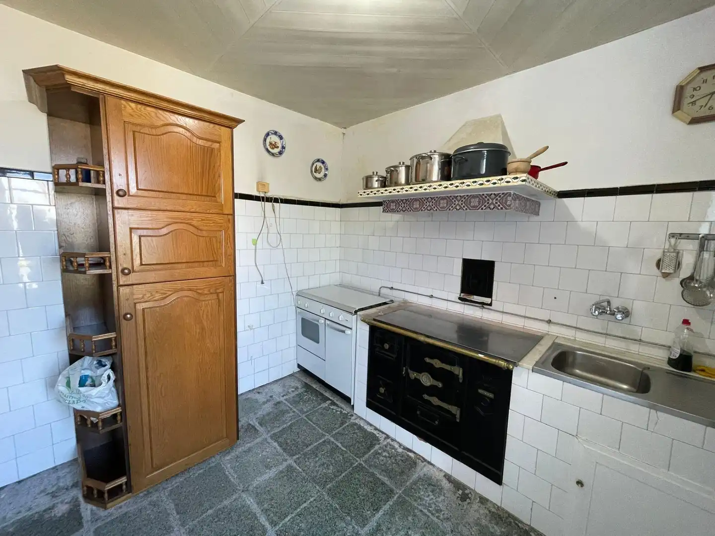 Cocina de Casa o chalet en venta en Porto do Son con Jardín privado, Amueblado y Balcón