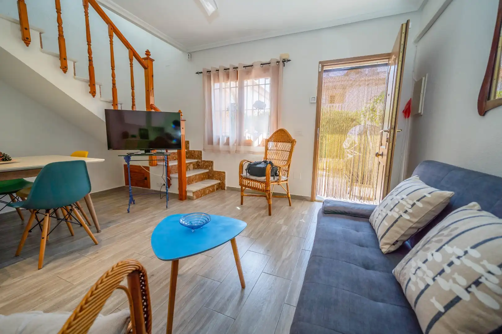Living room of Detached homes for rent in San Pedro del Pinatar  with Furnished, Oven and Washing machine