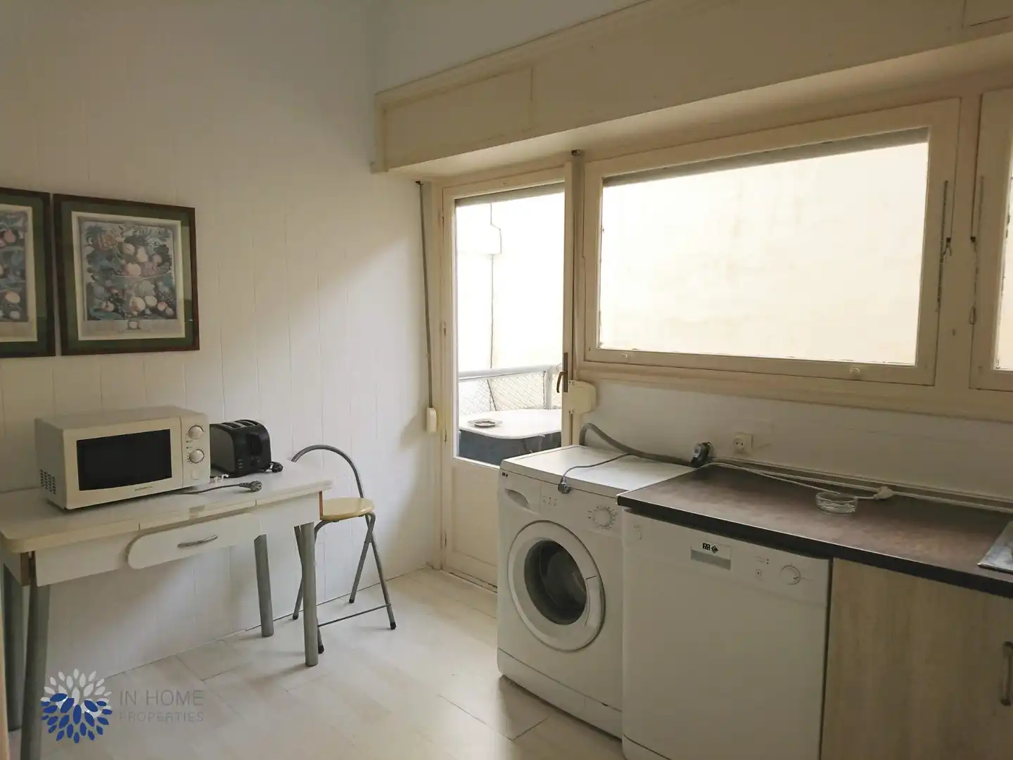 Cocina de Piso de alquiler en Alicante / Alacant con Terraza y Balcón