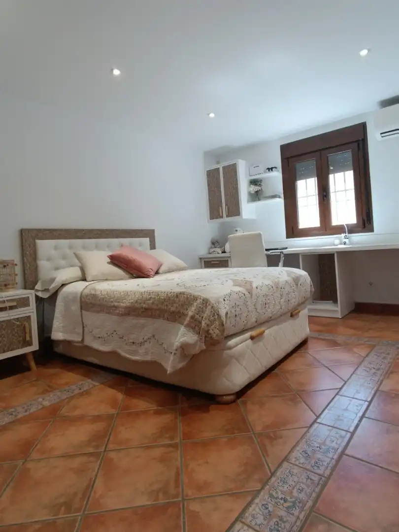 Bedroom of Houses for sale in Mejorada del Campo  with Heating, Private garden and Storage room
