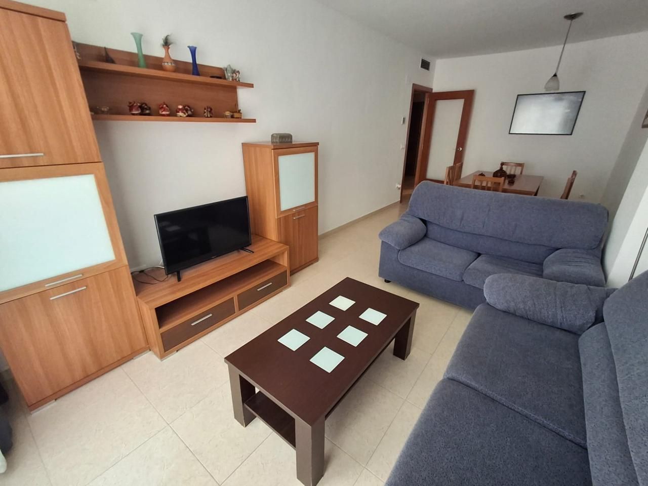 Living room of Flat for sale in Peñíscola / Peníscola  with Air Conditioner, Terrace and Storage room