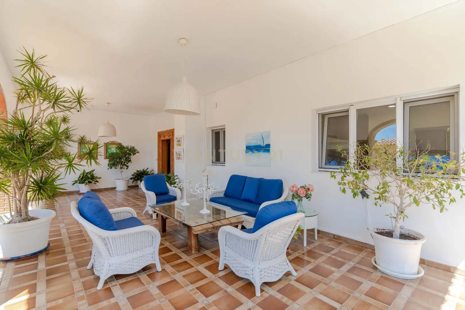 Terraza de Casa o chalet en venta en Motril con Aire acondicionado y Jardín privado