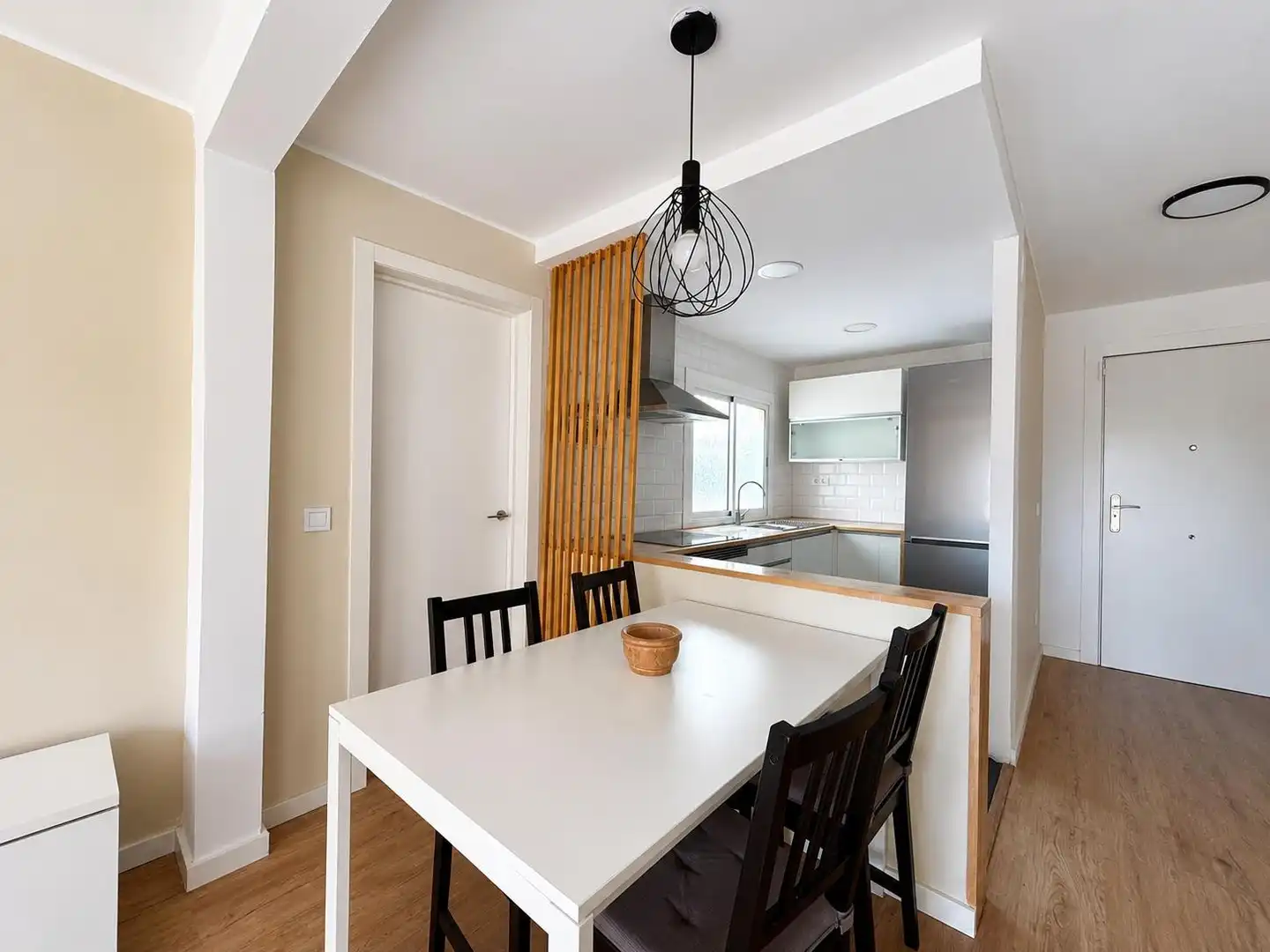 Kitchen of Attic for sale in L'Hospitalet de Llobregat  with Heating, Parquet flooring and Terrace