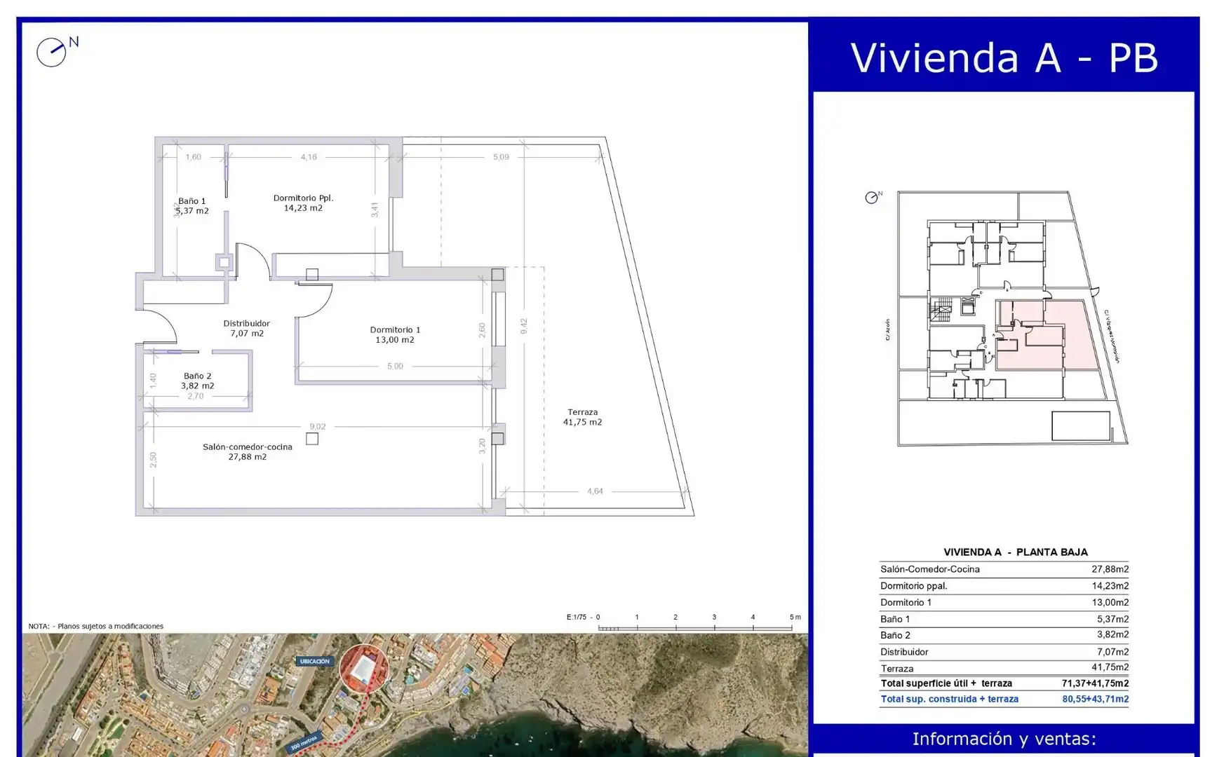 Apartament en venda a El Hornillo