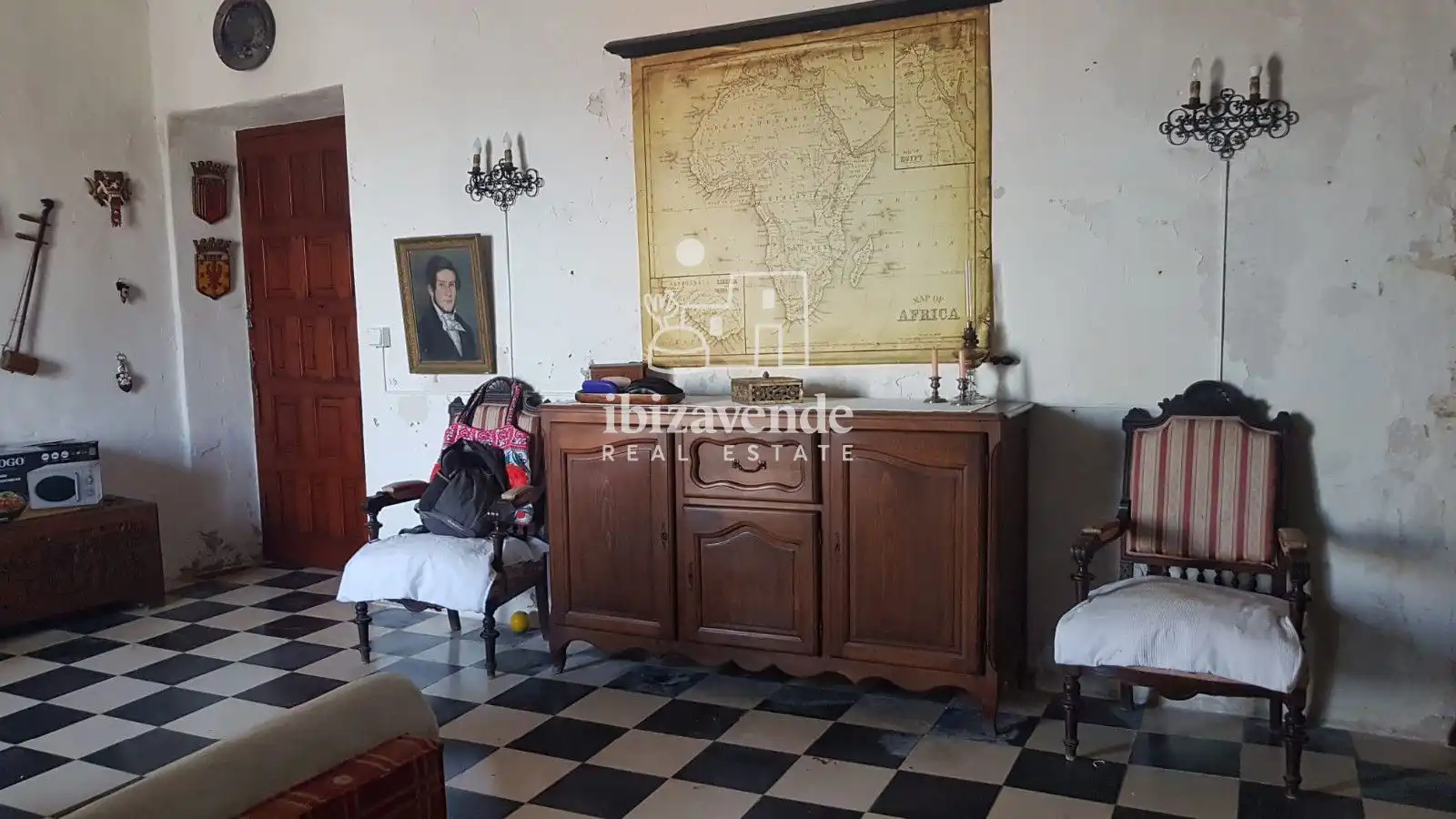 Living room of Houses for sale in Eivissa  with Furnished