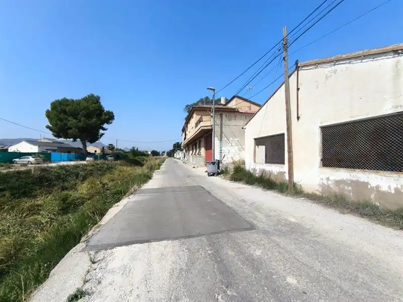 Vista exterior de Casa adosada en venta en Murcia