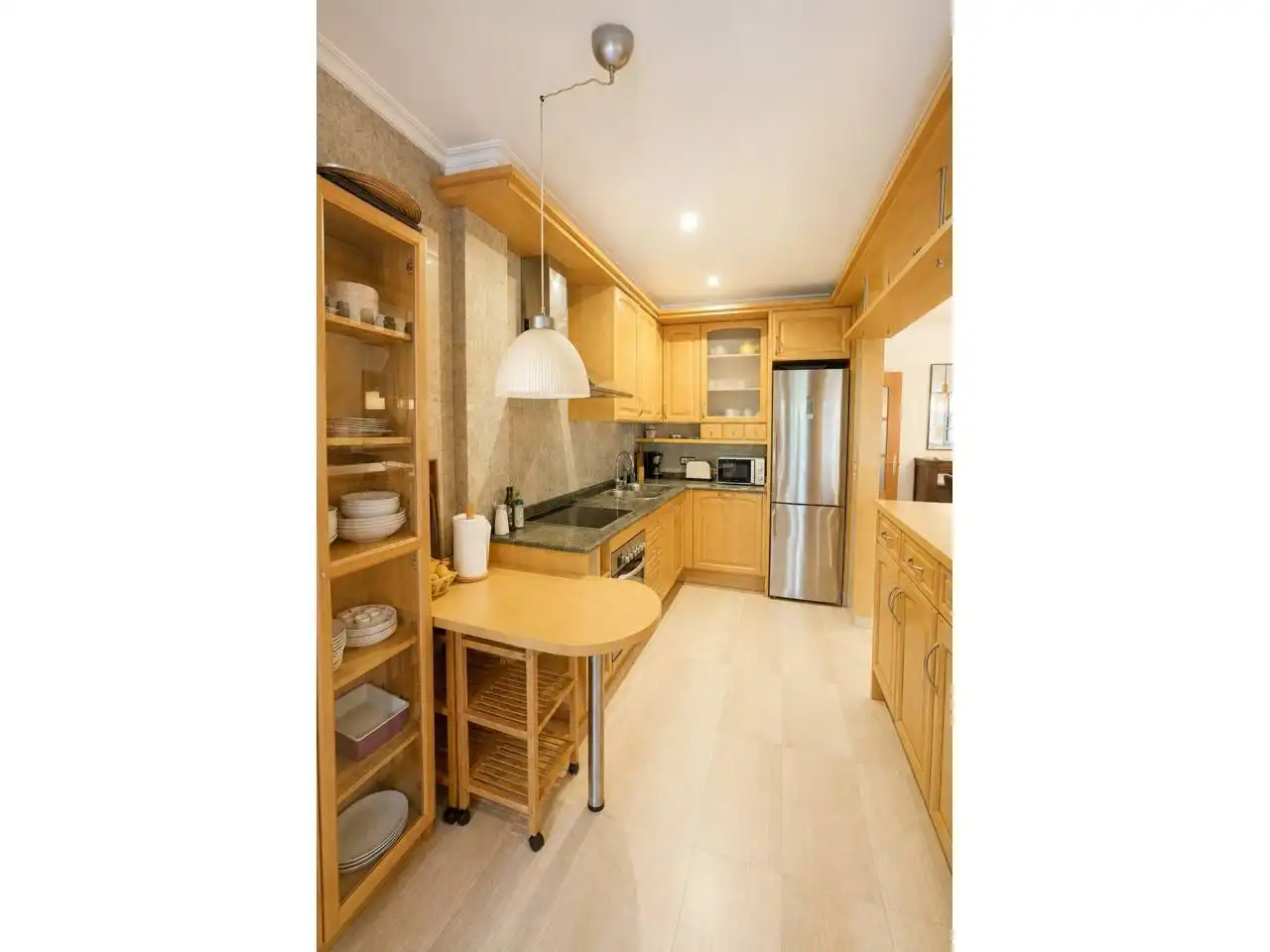 Kitchen of Detached homes for rent in Mont-roig del Camp  with Air Conditioner, Terrace and Furnished