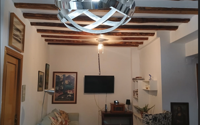 Living room of Flat for sale in  Zaragoza Capital  with Heating and Furnished