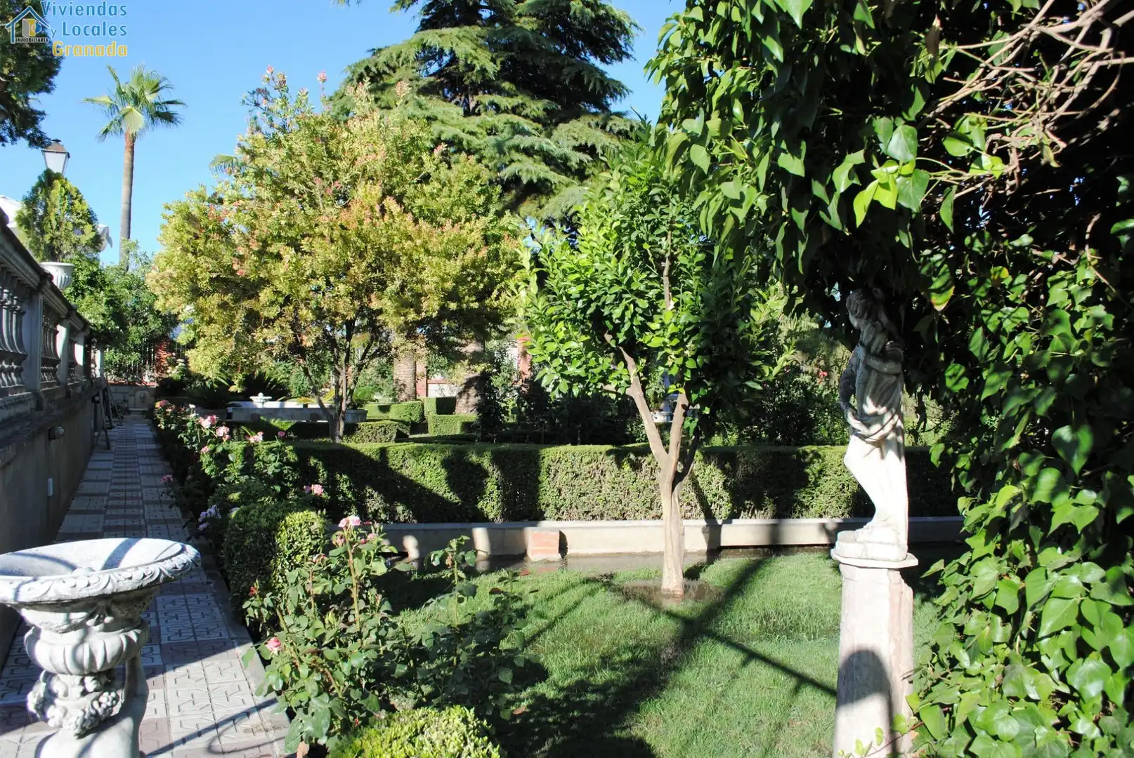 Jardín de Casa o chalet en venta en Granada con Aire acondicionado, Jardín privado y Trastero