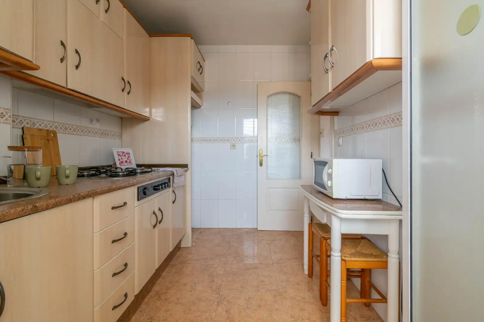 Kitchen of Flat for sale in Almería  with Terrace and Furnished