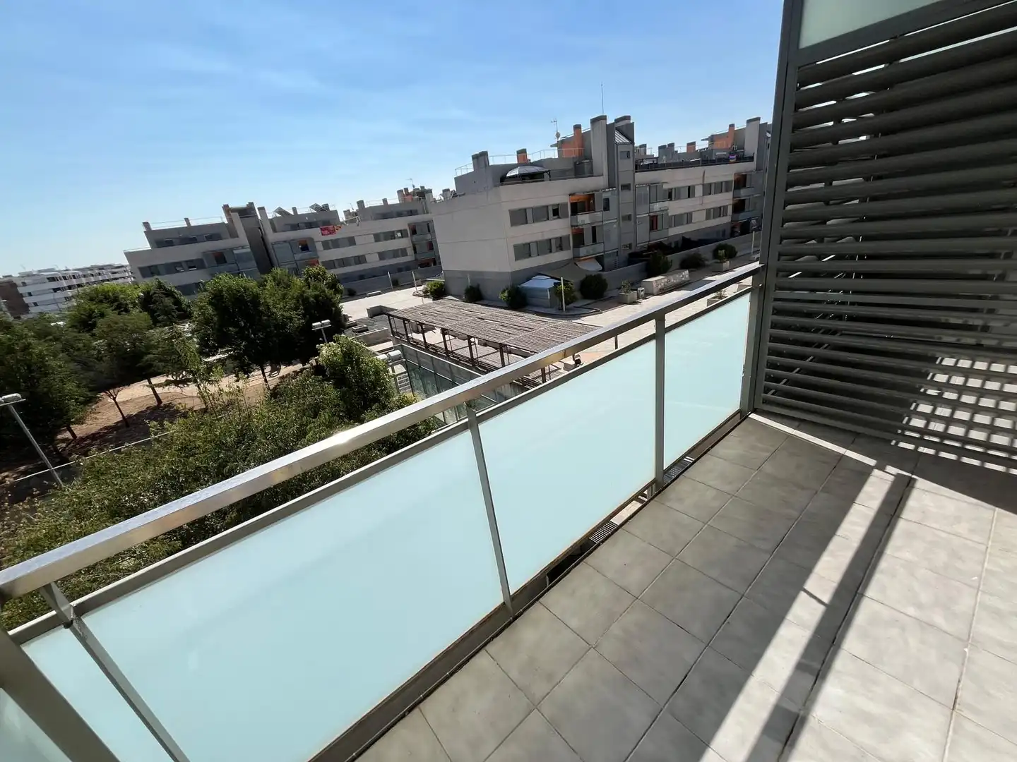 Balcony of Flat for sale in Pinto  with Heating, Parquet flooring and Terrace