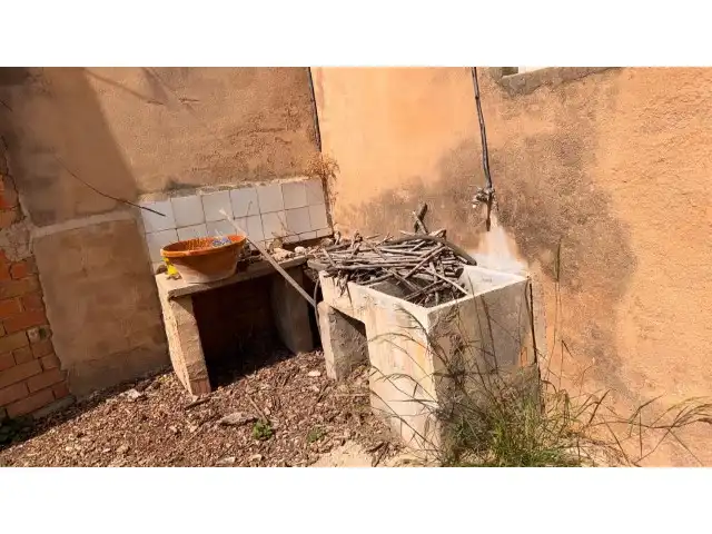 Cuina de Casa o xalet en venda en Gandia amb Jardí privat, Terrassa i Piscina