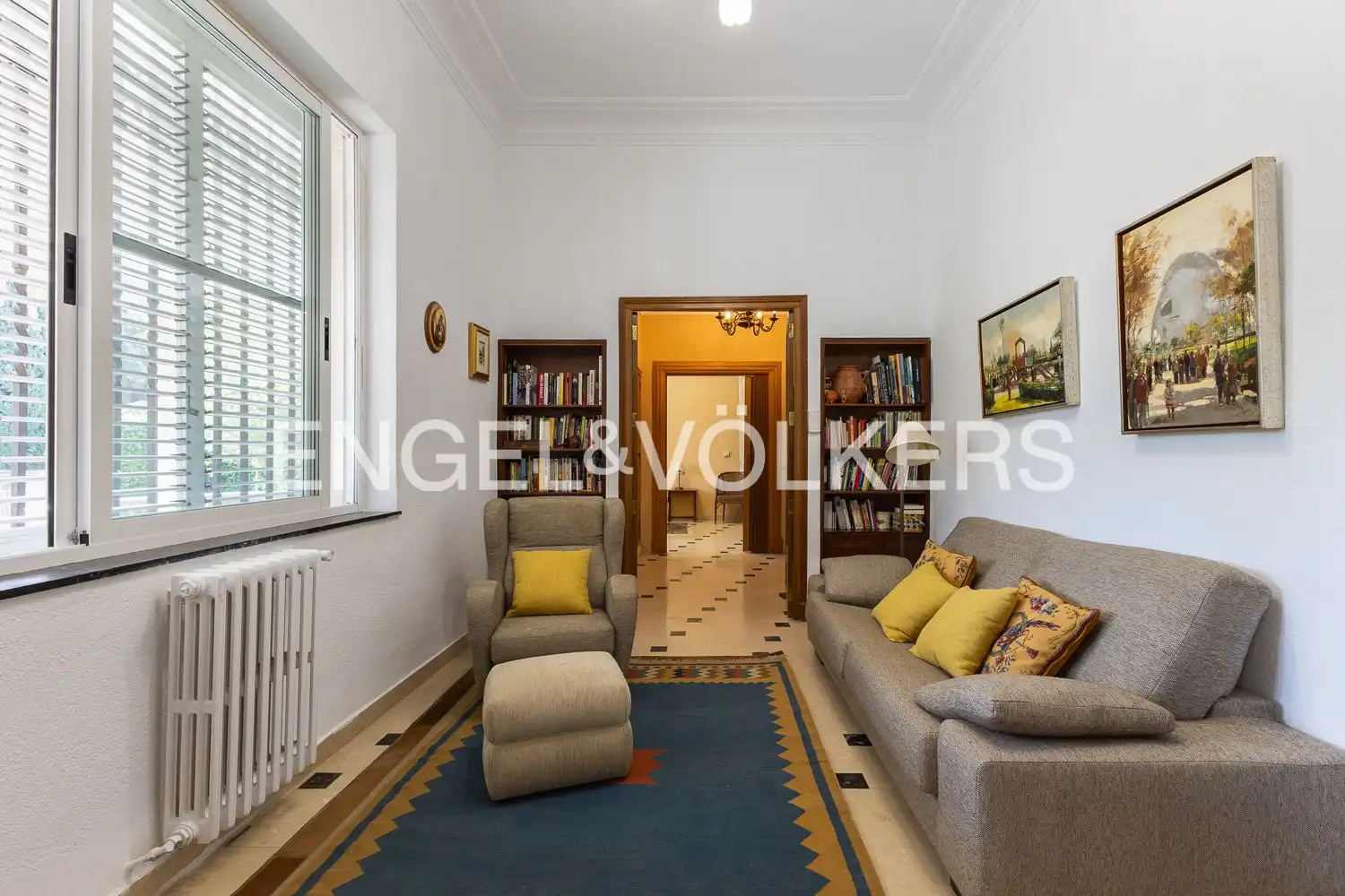 Sala d'estar de Casa o xalet en venda en Náquera amb Calefacció, Jardí privat i Terrassa
