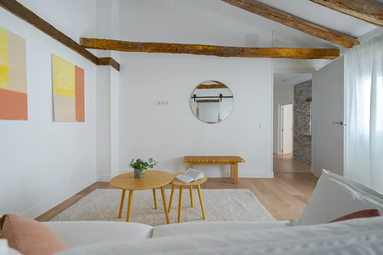 Sala d'estar de Casa o xalet en venda en Tielmes amb Aire condicionat, Calefacció i Jardí privat