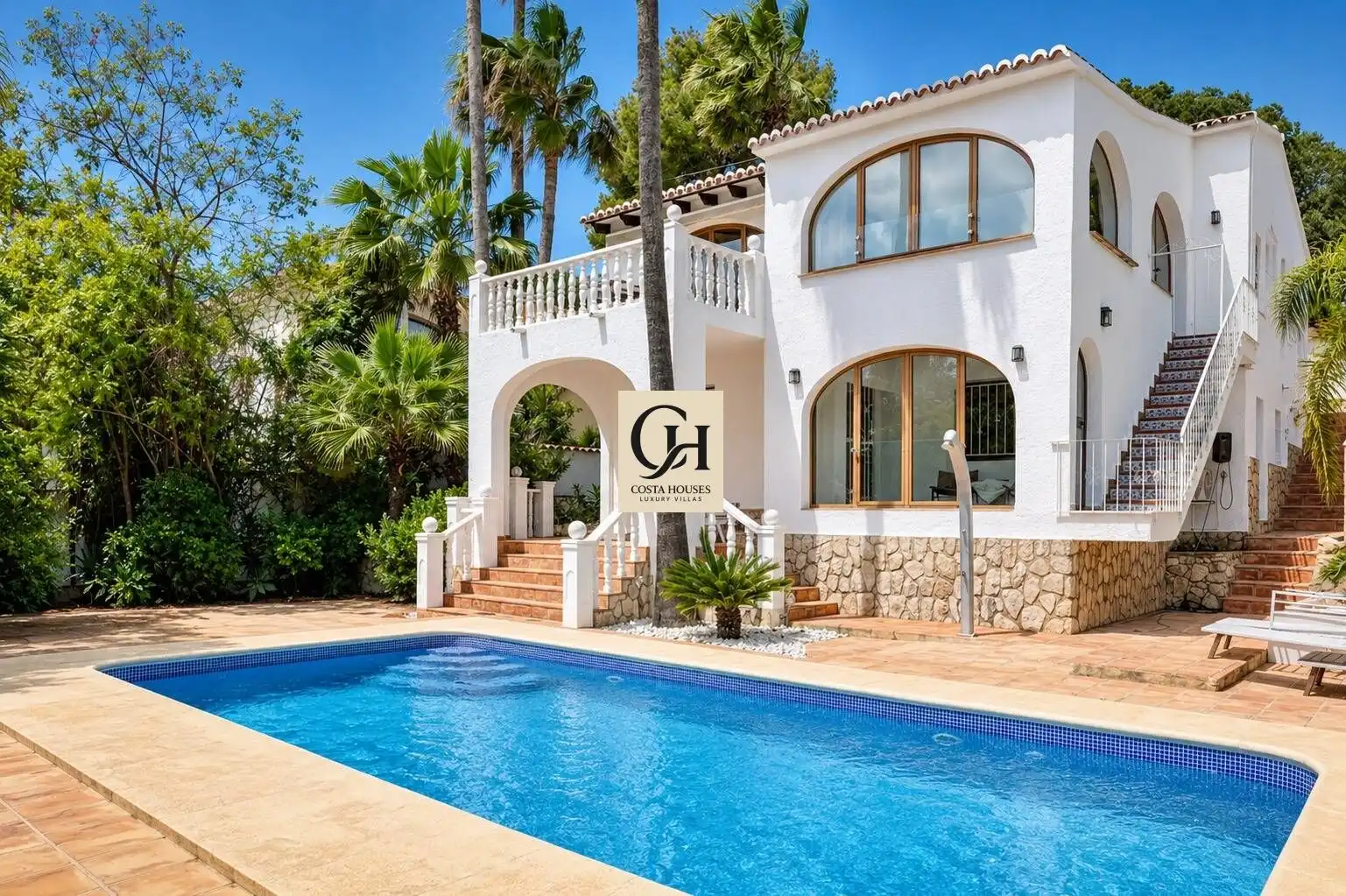 Vista exterior de Casa o chalet en venta en Benissa con Aire acondicionado, Calefacción y Jardín privado