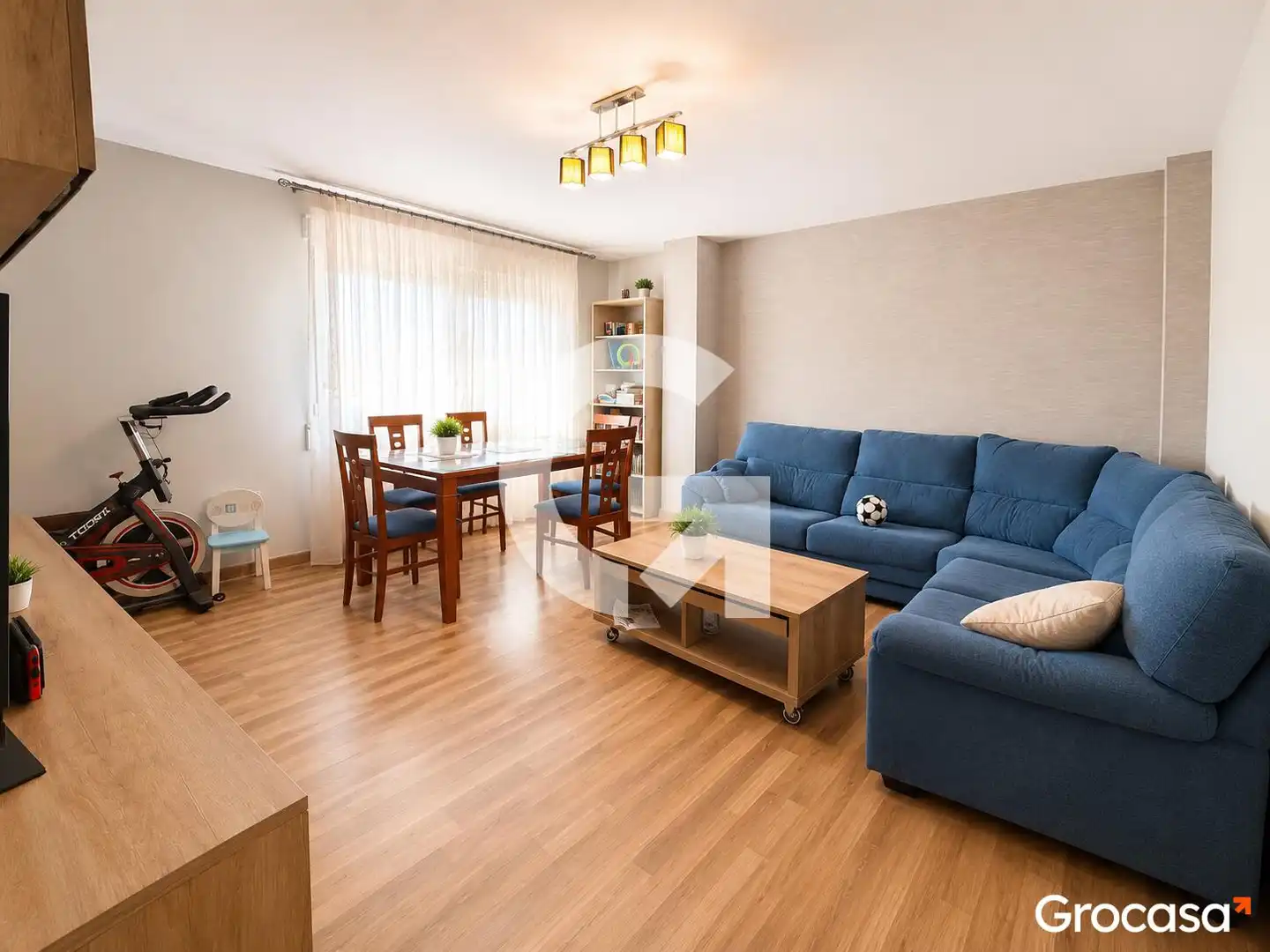 Sala de estar de Piso en venta en Sagunto / Sagunt con Aire acondicionado, Calefacción y Horno
