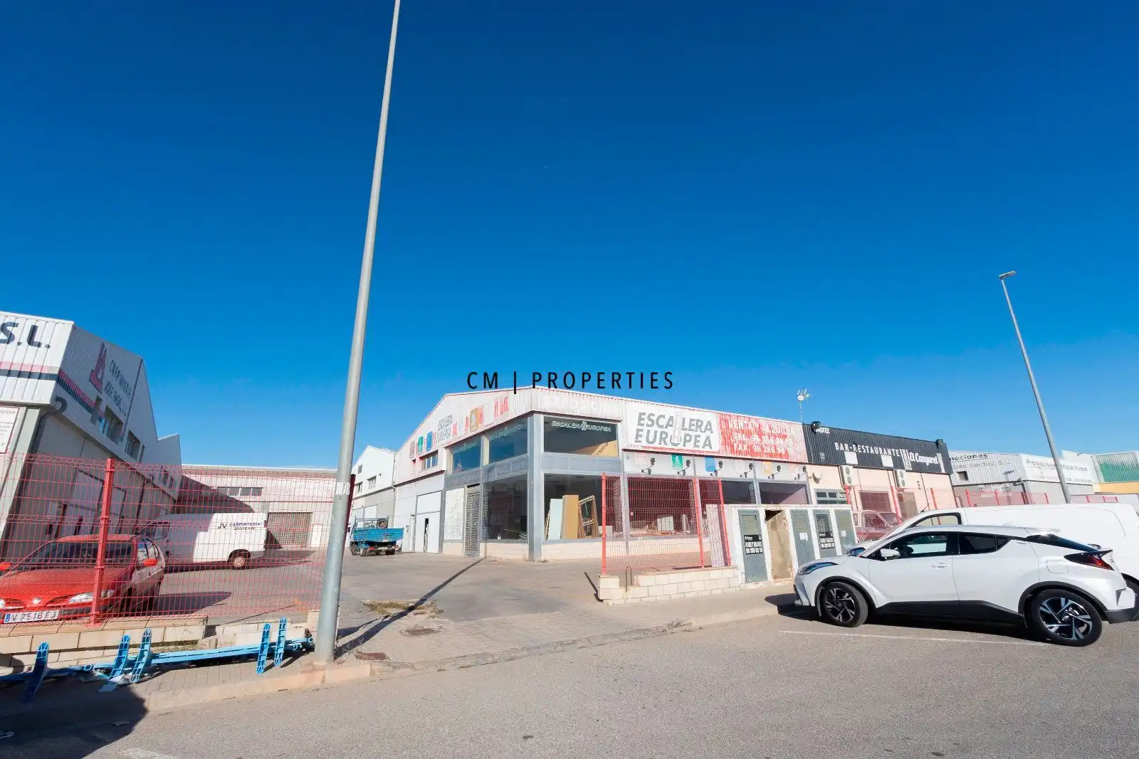 Vista exterior de Nave industrial en venta en Canet d'En Berenguer