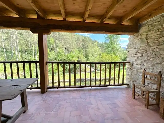 Terrassa de Finca rústica en venda en Borredà amb Calefacció, Jardí privat i Terrassa
