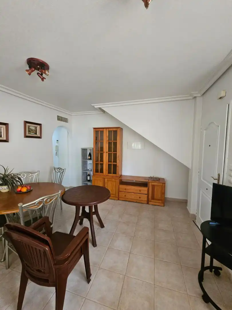 Sala de estar de Casa o chalet de alquiler en Los Alcázares con Aire acondicionado, Terraza y Amueblado