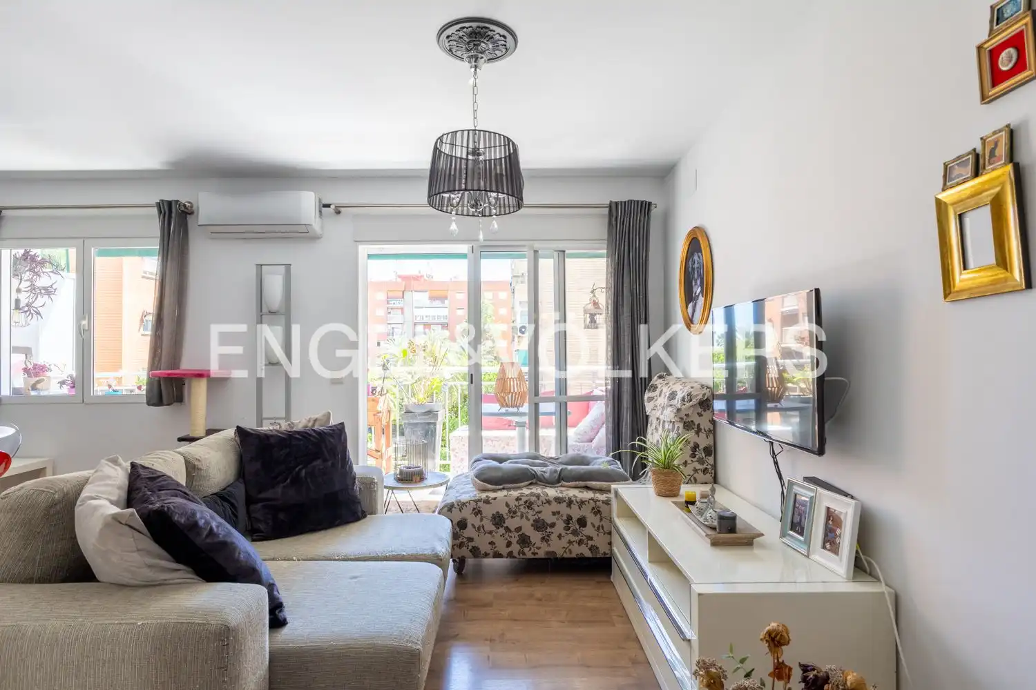 Wohnzimmer von Wohnung zum Verkauf in Valencia mit Klimaanlage, Heizung und Abstellraum