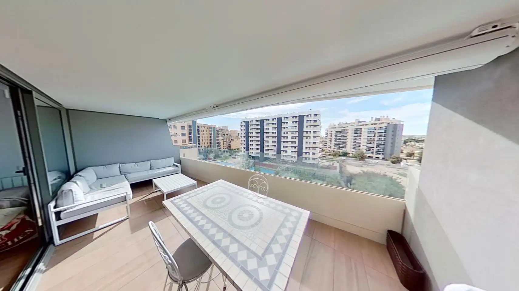 Terraza de Apartamento en venta en Alicante / Alacant con Aire acondicionado, Calefacción y Terraza