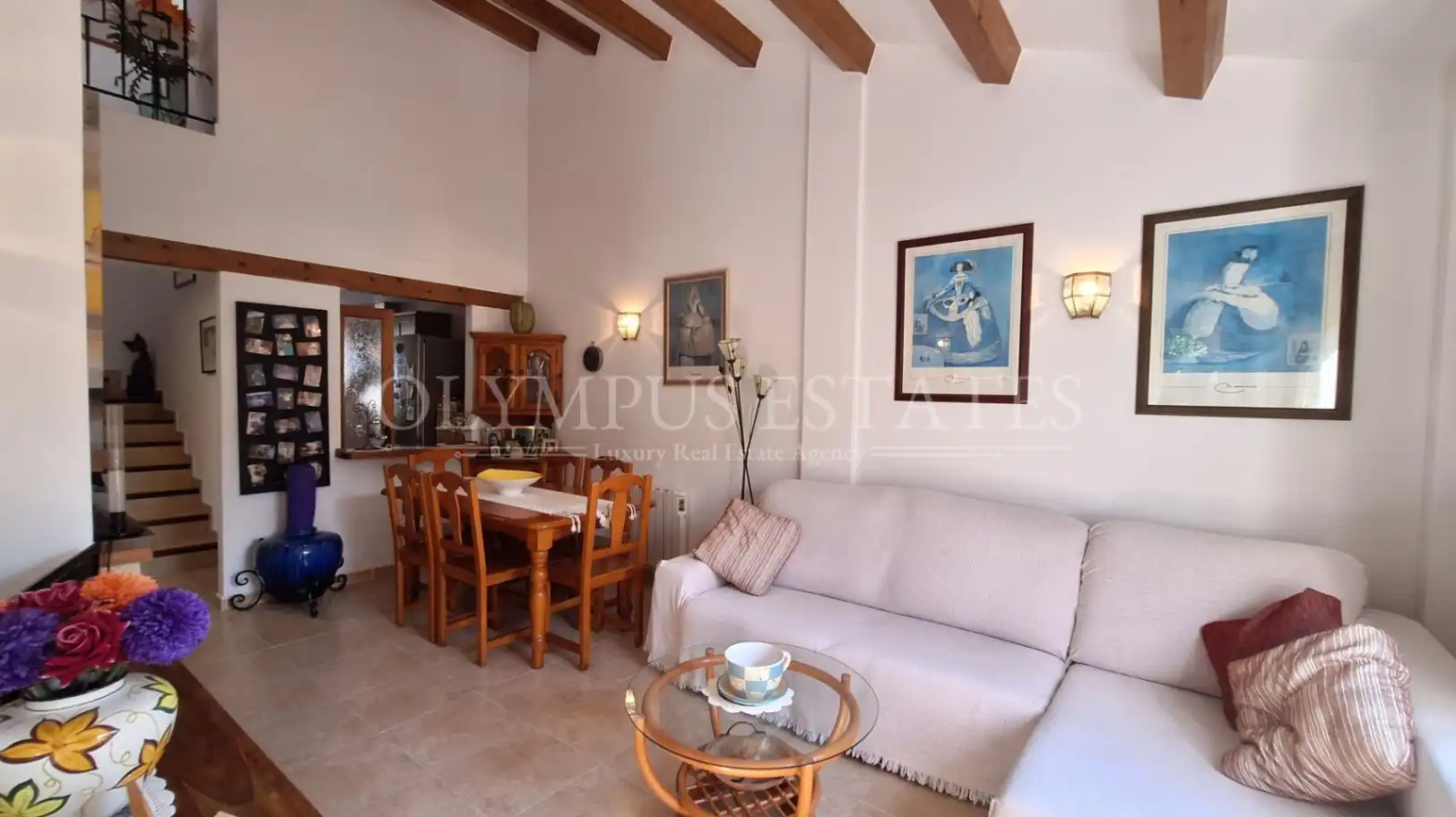 Sala d'estar de Casa o xalet en venda en El Verger amb Aire condicionat, Calefacció i Jardí privat
