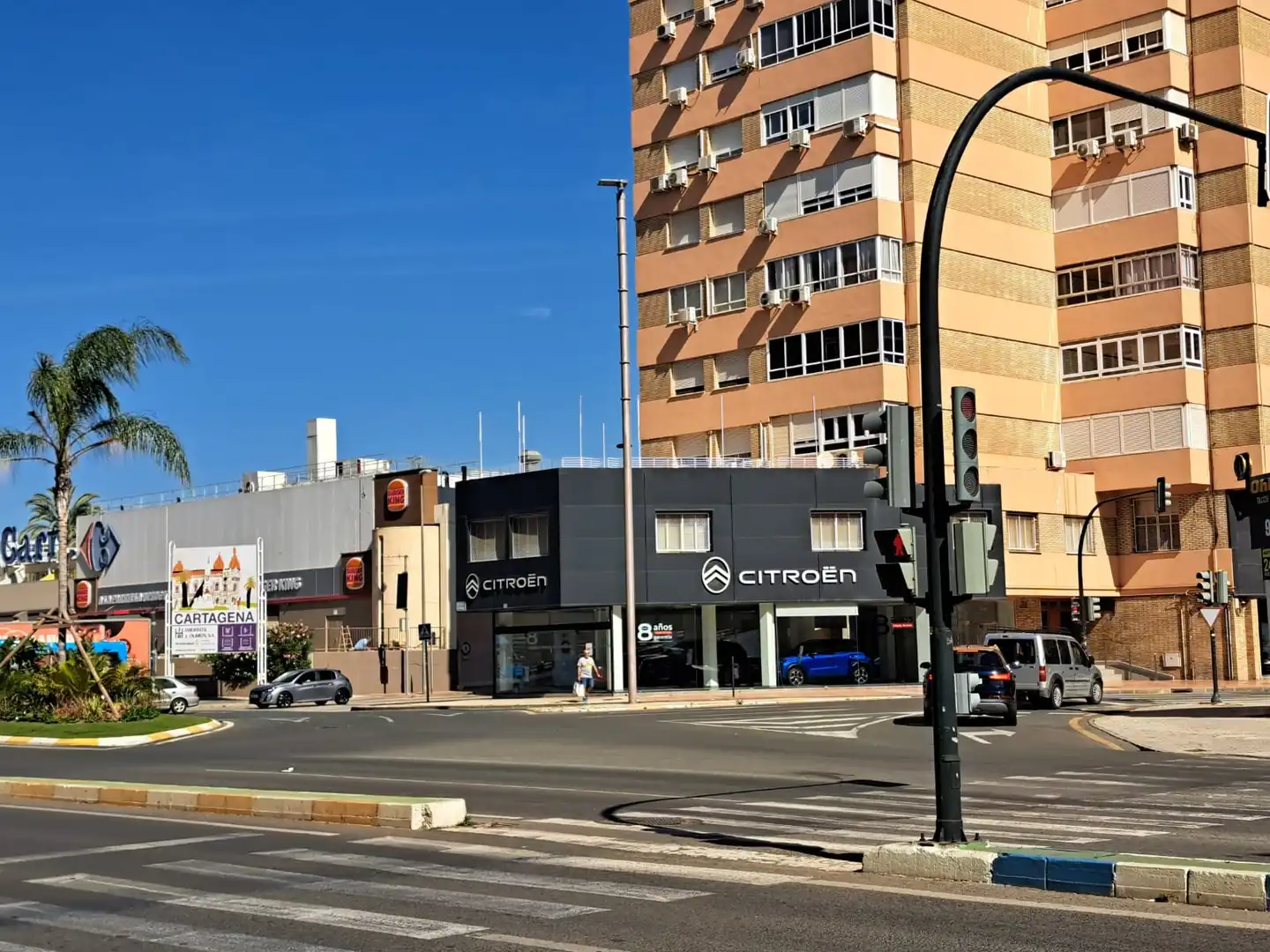 Vista exterior de Local de alquiler en Cartagena con Aire acondicionado