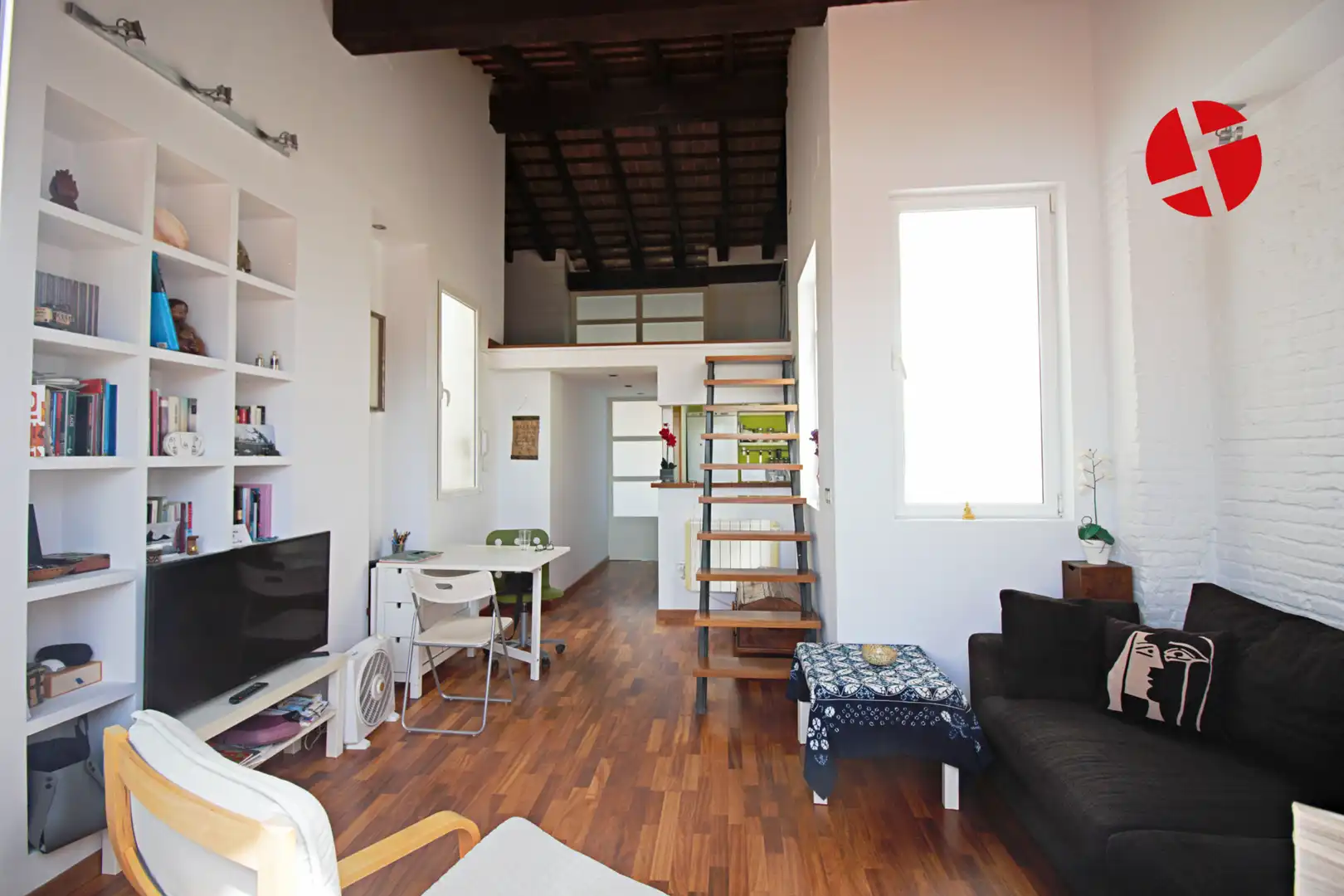 Sala d'estar de Àtic en venda en Valencia amb Aire condicionat, Calefacció i Parquet