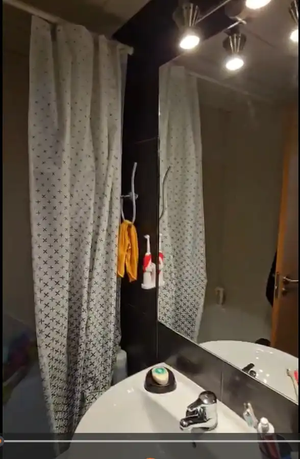 Badezimmer von Einfamilien-Reihenhaus zum Verkauf in Villafranca de Córdoba mit Klimaanlage, Möbliert und Ofen