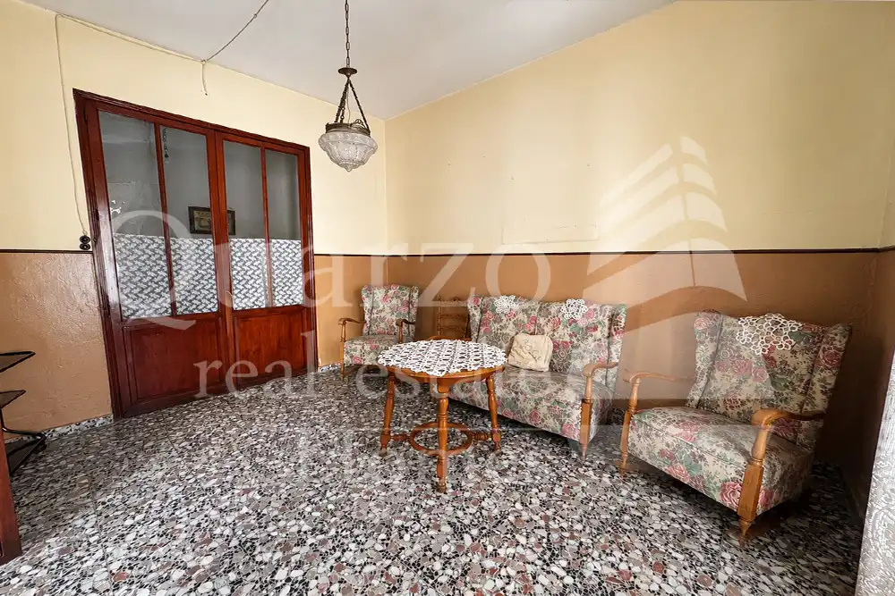Sala de estar de Casa o chalet en venta en Xàtiva con Calefacción, Terraza y Amueblado