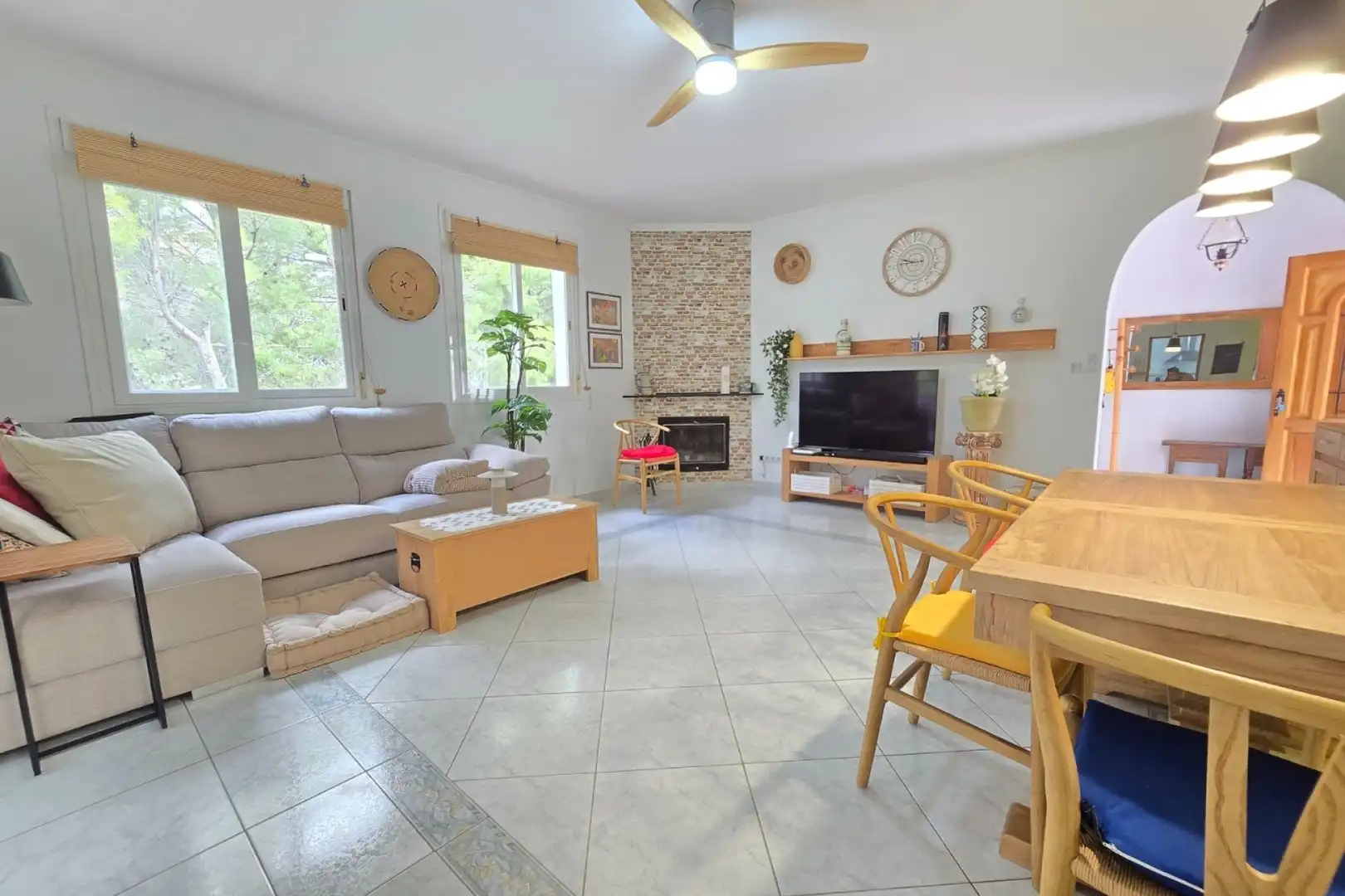 Sala de estar de Casa o chalet en venta en Altea con Aire acondicionado, Calefacción y Terraza