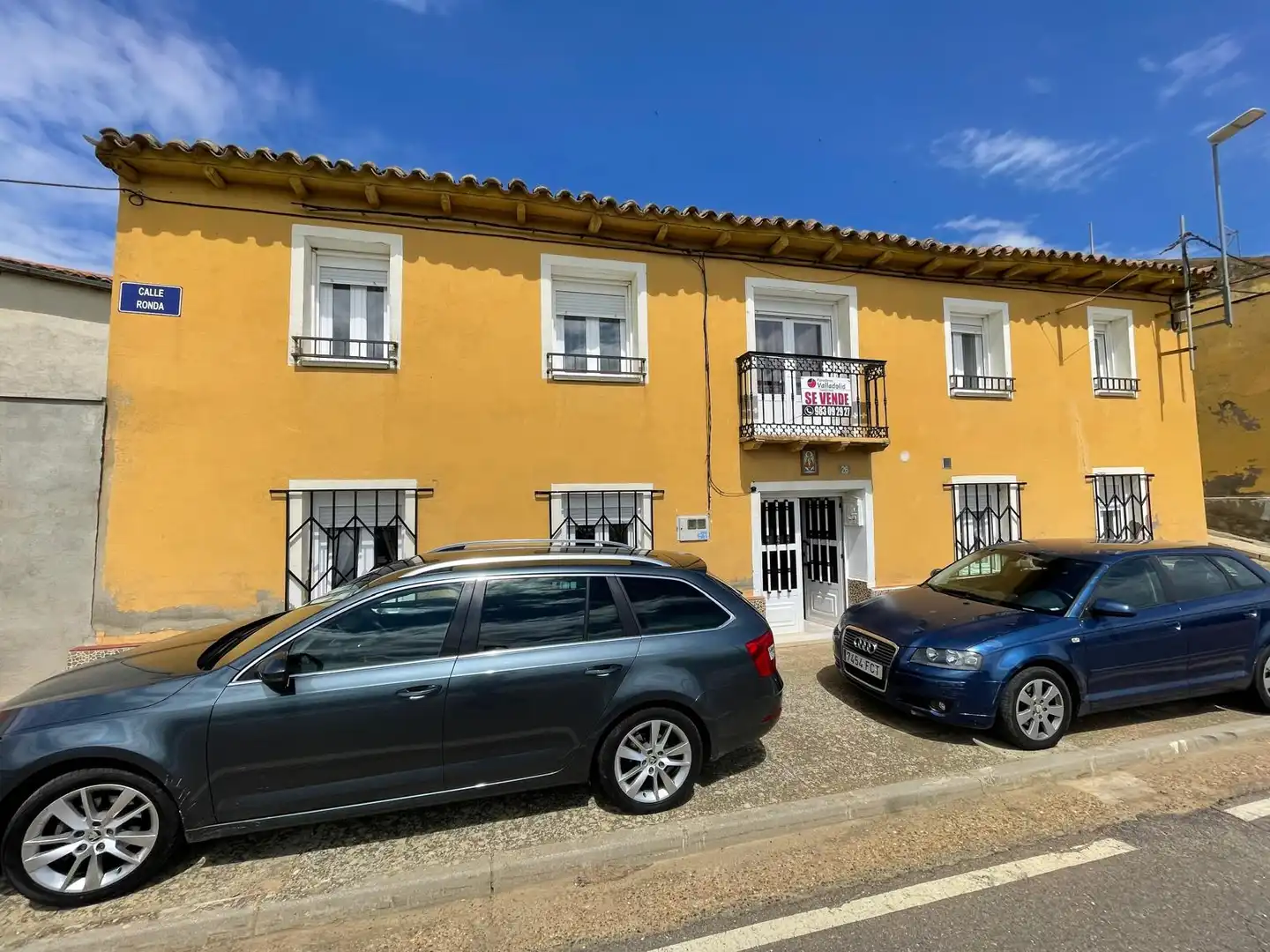 Vista exterior de Finca rústica en venta en Melgar de Abajo con Calefacción, Trastero y Amueblado
