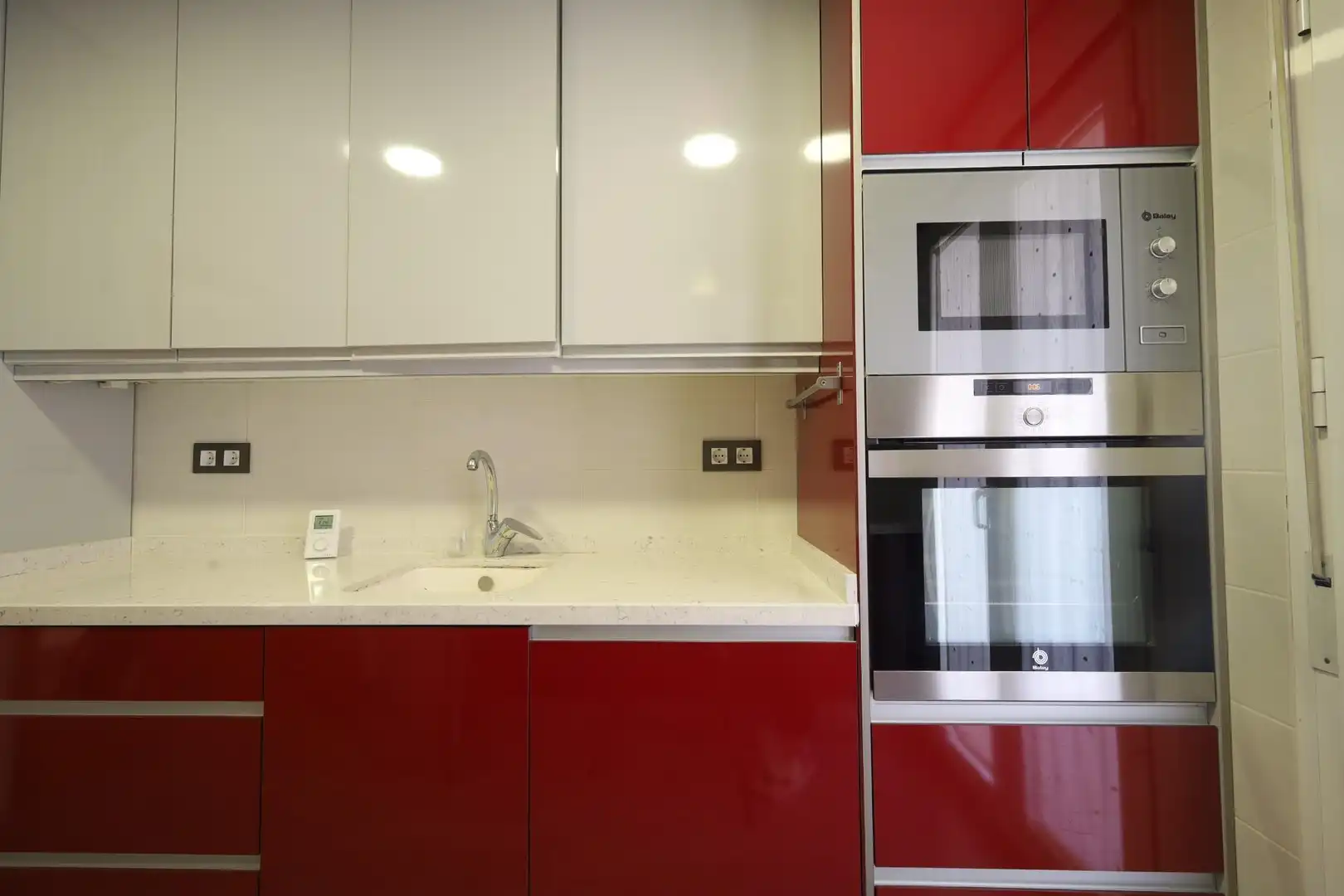 Cocina de Piso de alquiler en Madrid con Calefacción, Jardín privado y Terraza