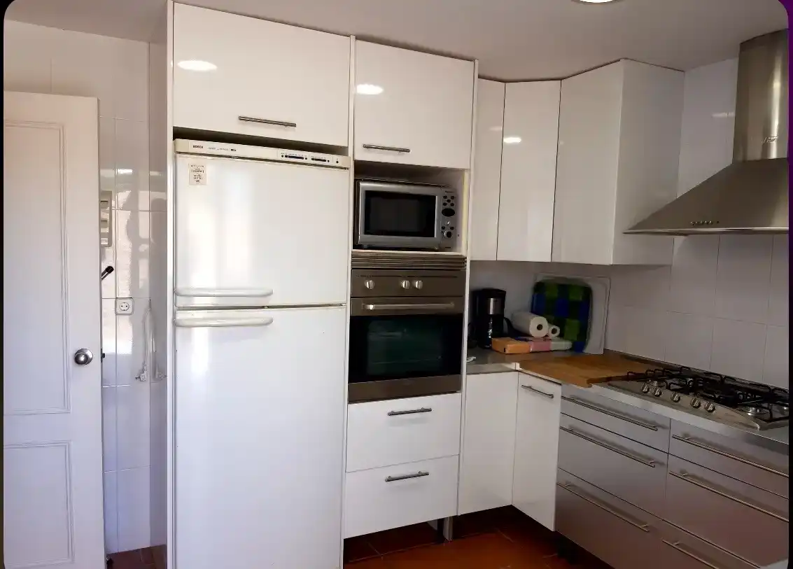 Cocina de Casa o chalet de alquiler en Mazarrón con Aire acondicionado, Jardín privado y Trastero