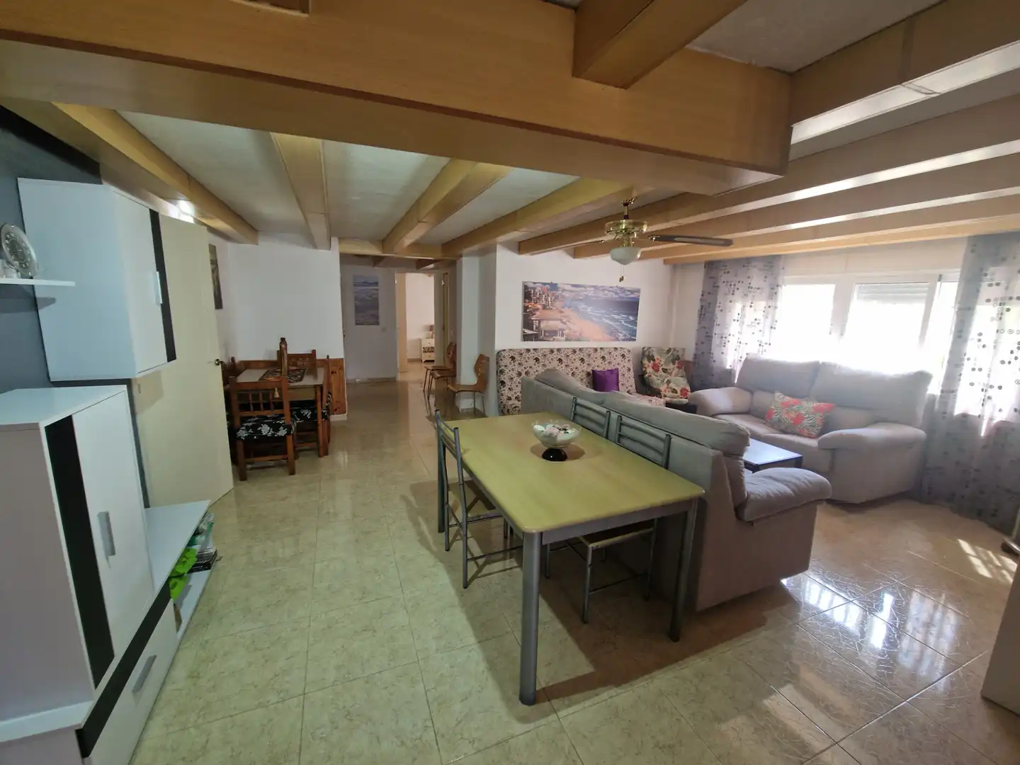 Sala de estar de Casa o chalet en venta en La Manga del Mar Menor con Aire acondicionado, Jardín privado y Amueblado