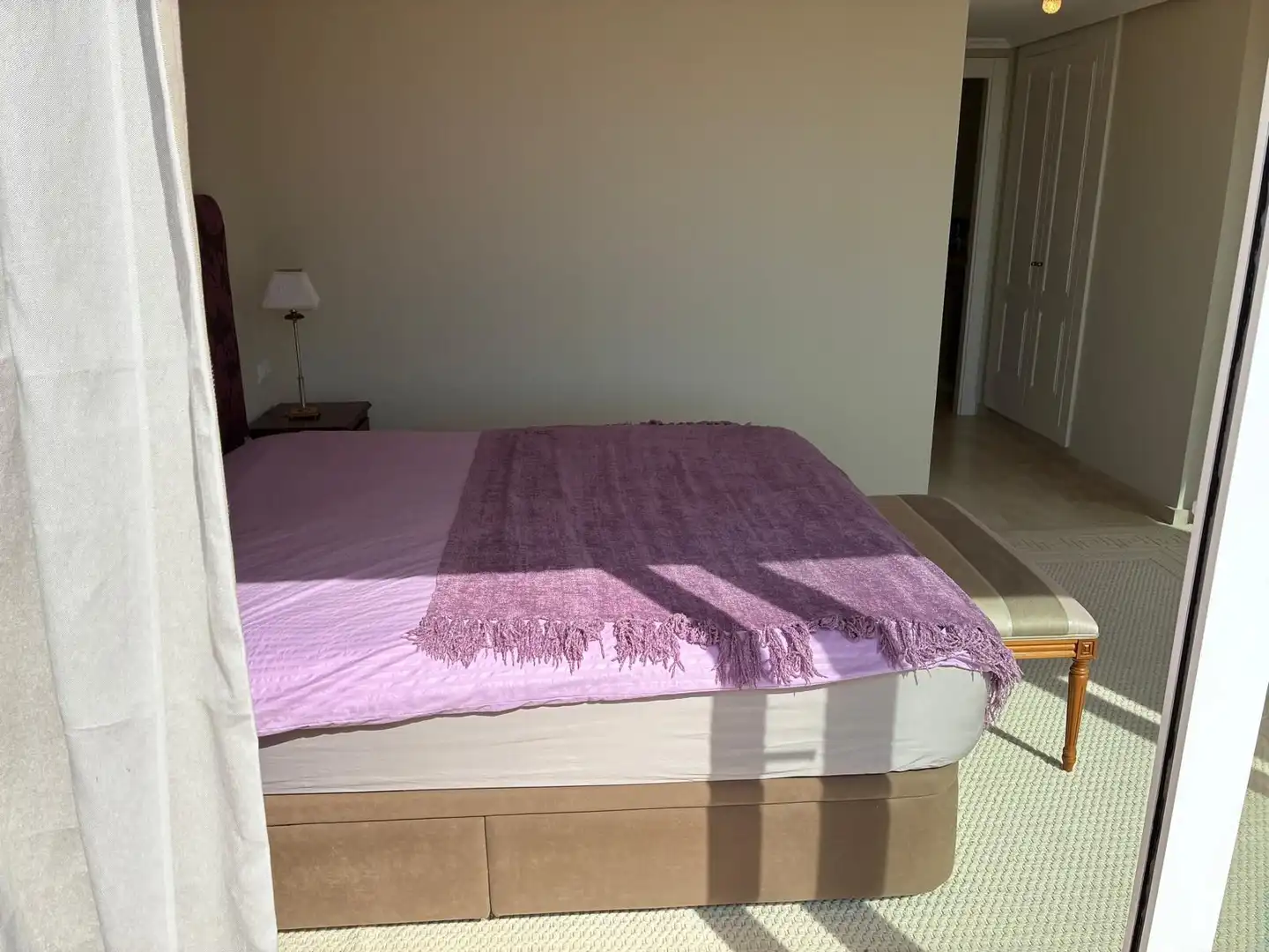 Schlafzimmer von Dachboden zum Verkauf in Altea mit Klimaanlage, Heizung und Möbliert