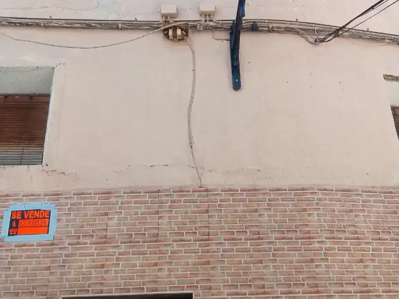 Vista exterior de Casa adosada en venda en Gallur