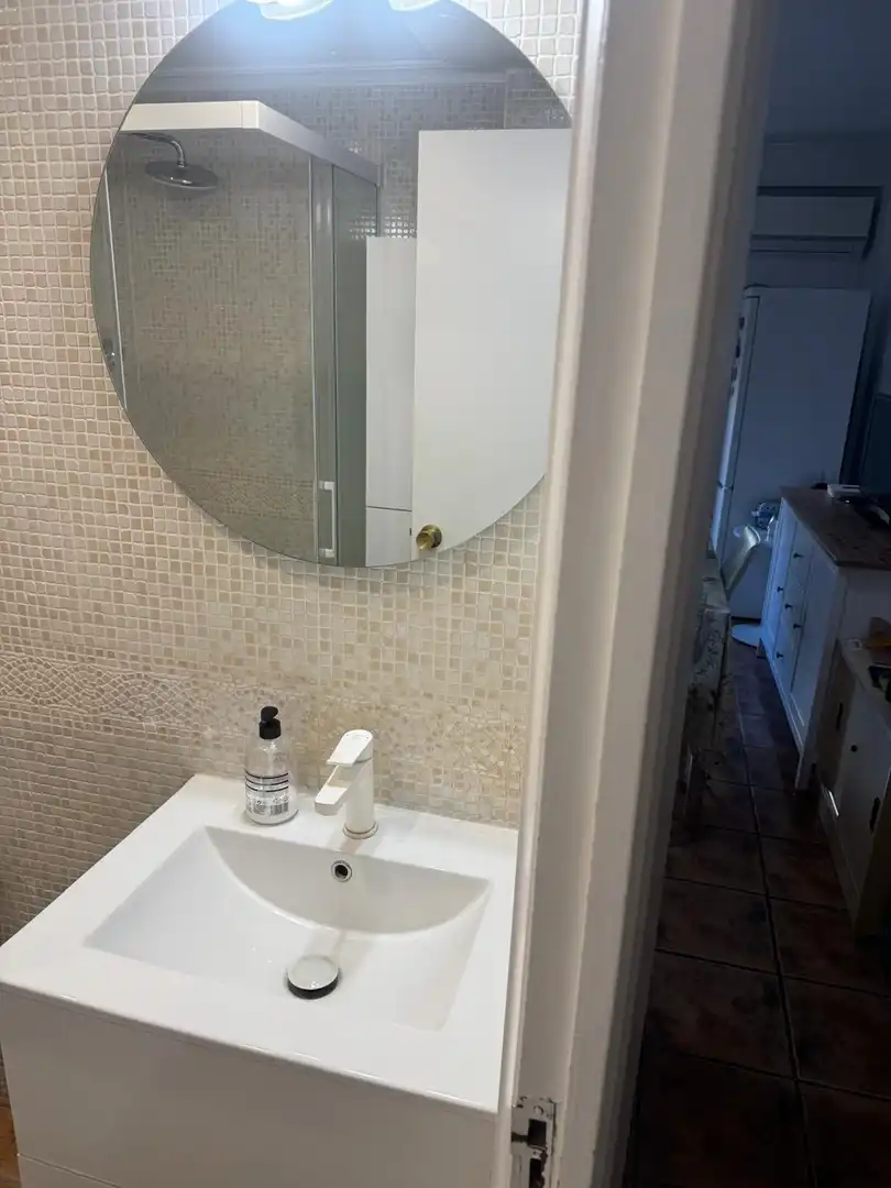 Badezimmer von Wohnungen zum Verkauf in Marbella mit Klimaanlage und Terrasse
