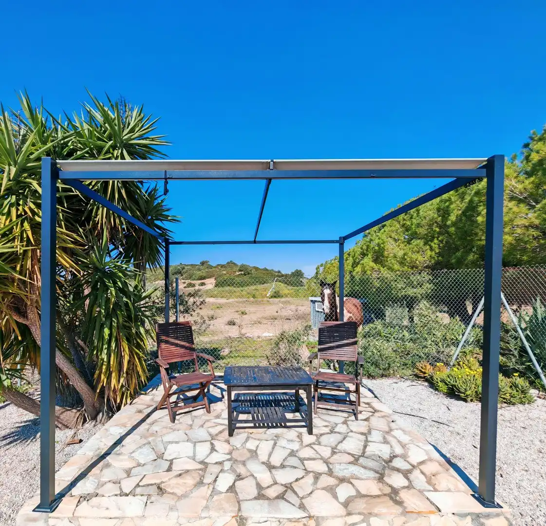 Terraza de Casa o chalet en venta en Medina Sidonia con Jardín privado, Piscina y Amueblado