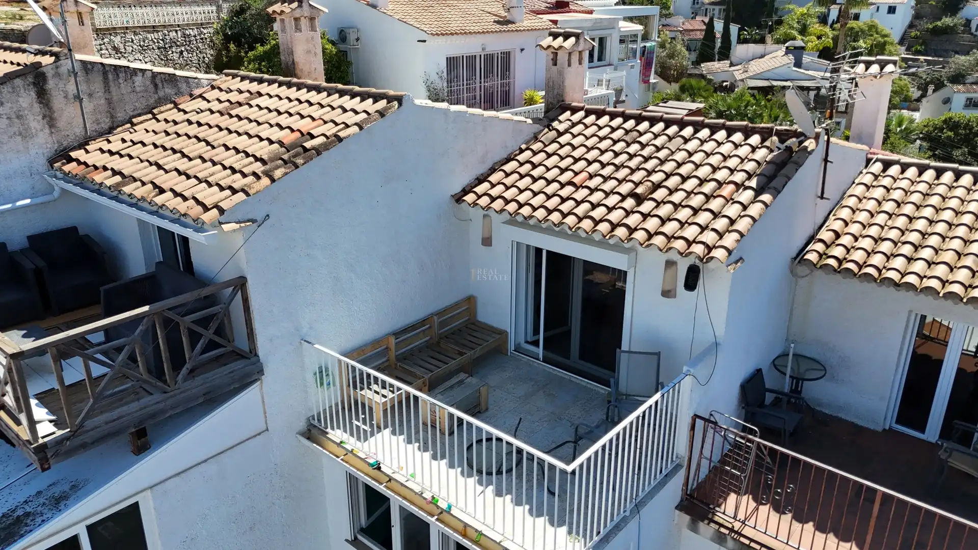 Balcony of Detached homes for sale in Dénia  with Air Conditioner and Balcony