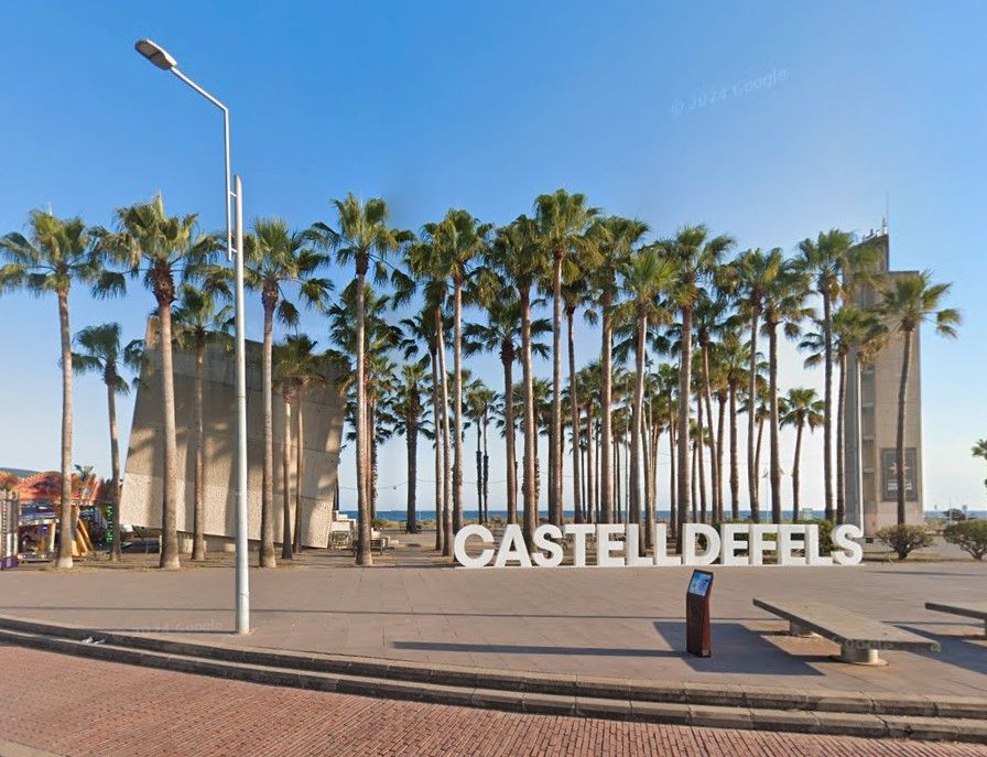 Vista exterior de Residencial en venda en Castelldefels