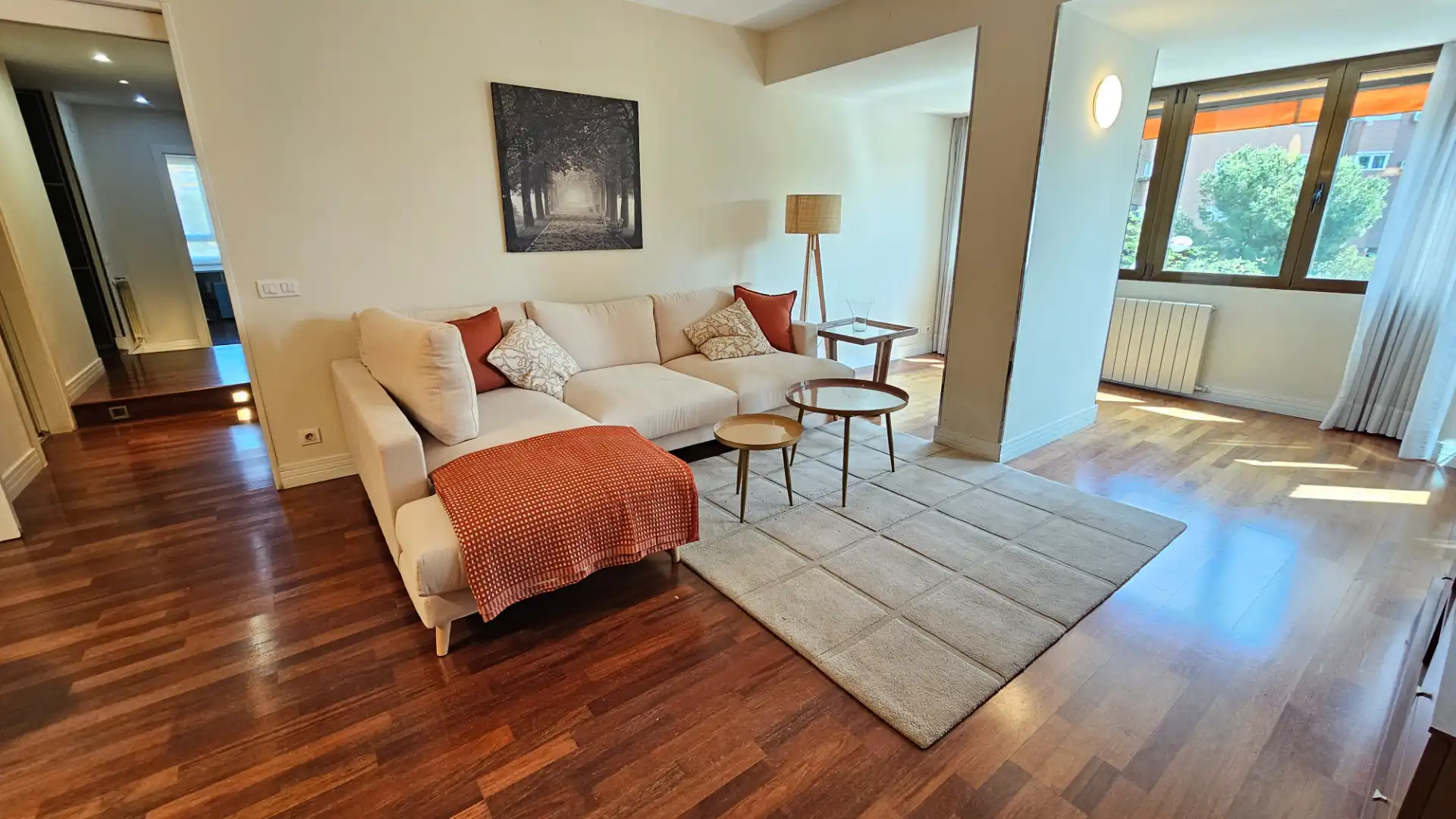 Sala de estar de Piso en venta en Madrid con Aire acondicionado, Calefacción y Jardín privado