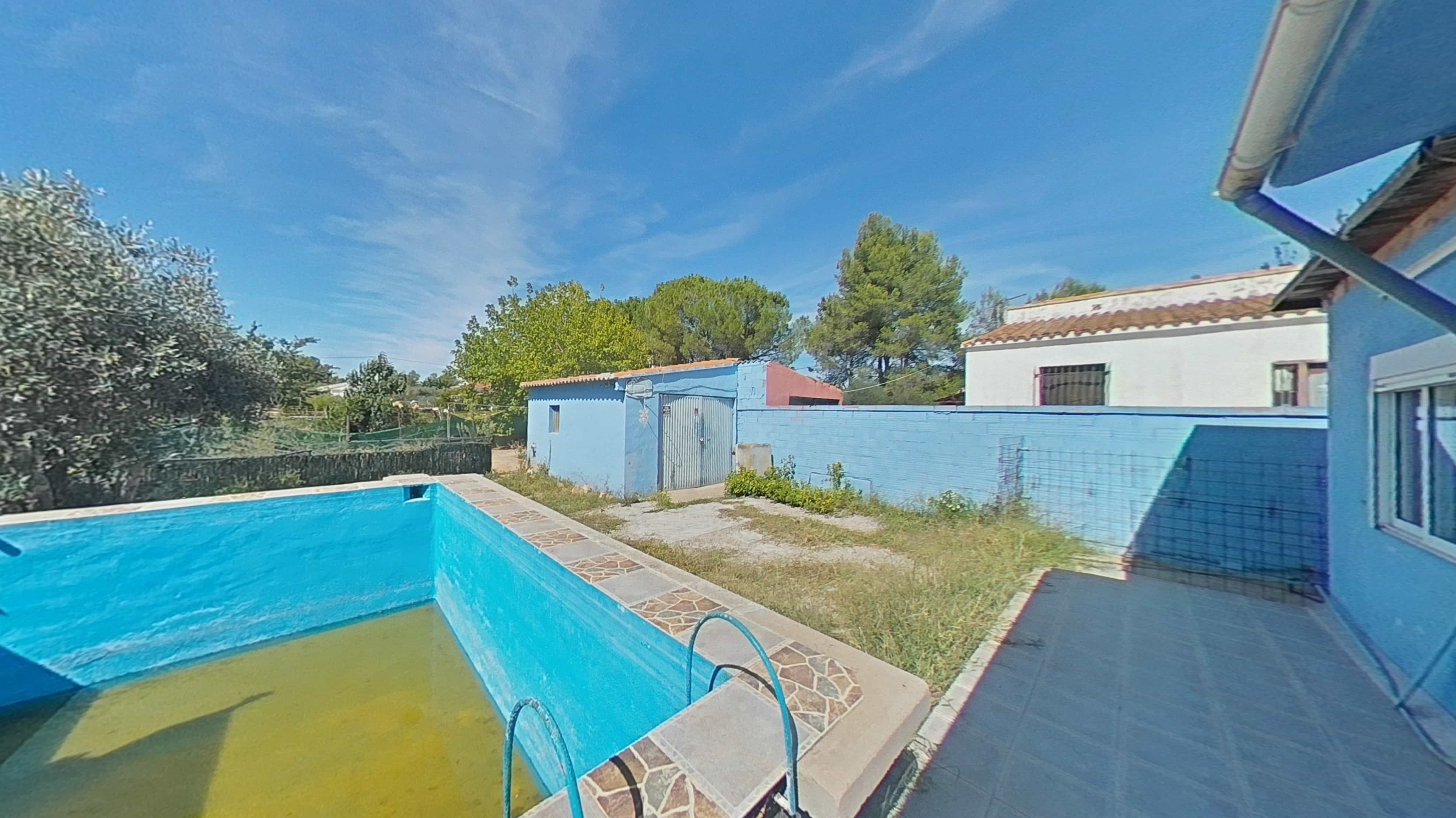 Swimming pool of House or chalet for sale in Vilafamés  with Private garden, Terrace and Swimming Pool