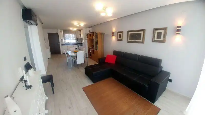 Living room of Apartments for rent in Villajoyosa / La Vila Joiosa  with Air Conditioner and Internet